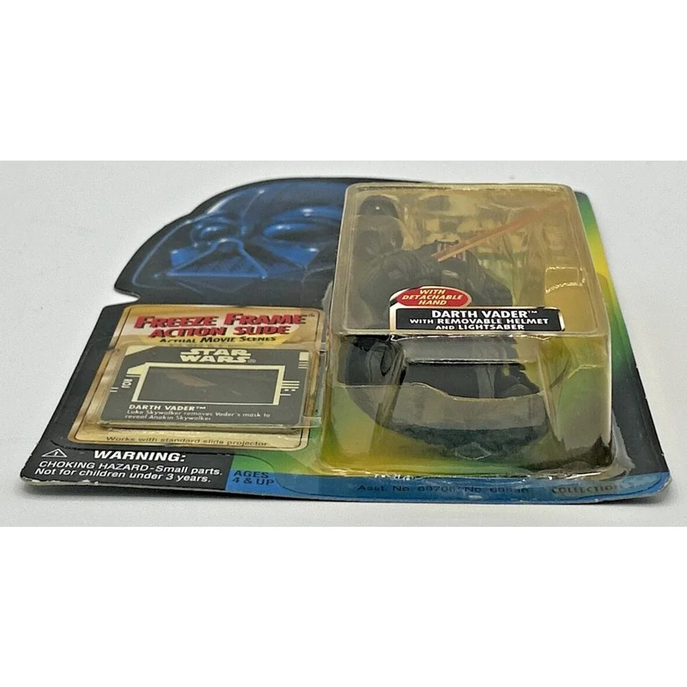 1997 Kenner Star Wars Darth Vader & Freeze Frame Slide NEW SKU‎ U150